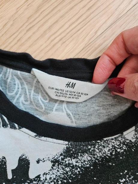 Tričko h&m, vel. 146/152, h&m,146