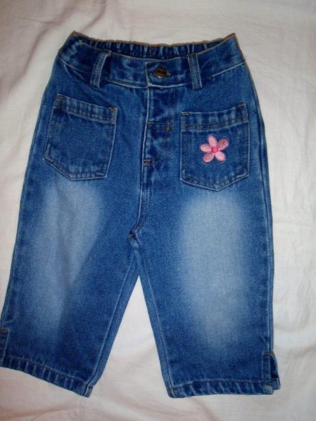 Komplet kytičkových riflíků a mašličkového trička, morris mouse,86