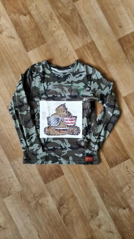 Tričko dlouhý rukáv, vel.122/128, 122