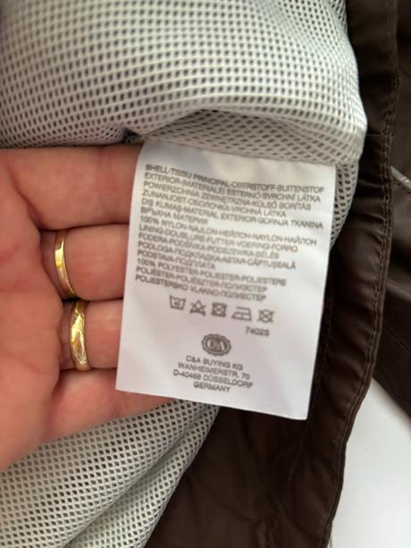 Bunda jaro/ podzim - v.122/128, c&a,122