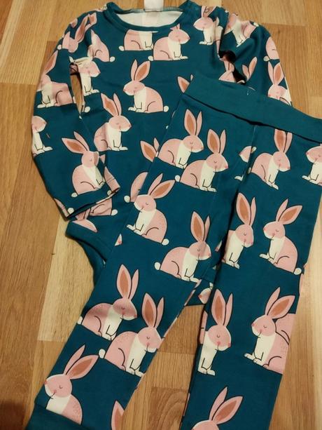 Body + legíny 92 komplet králíky, králíčky 92 next, next,92