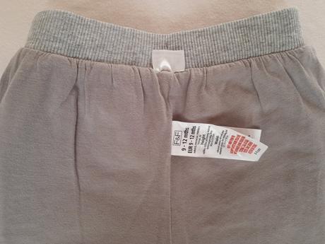 Dětské zateplené (vyteplené) kalhoty, vel.80, f&f, f&f,80