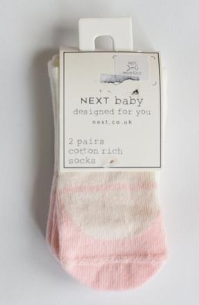 Ponožky vel. 3 - 6 m, next,68