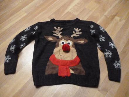 Vánoční svetr vel.5 l, 110