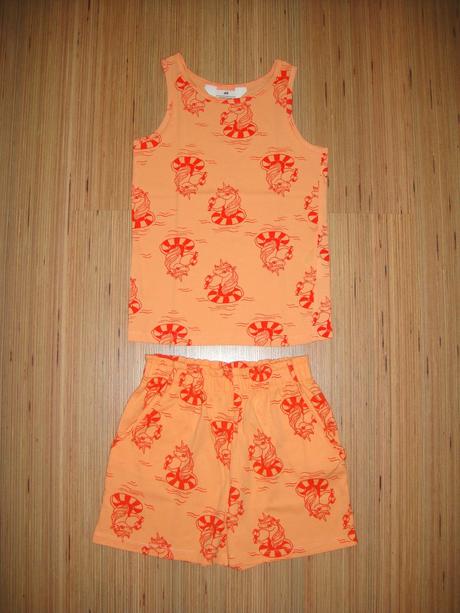Letní komplet, h&m,134