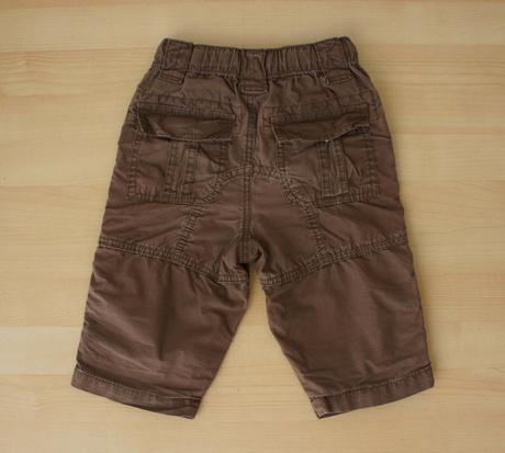 Klučičí lehké roll up kalhoty. zn. h&m, vel 74., h&m,74