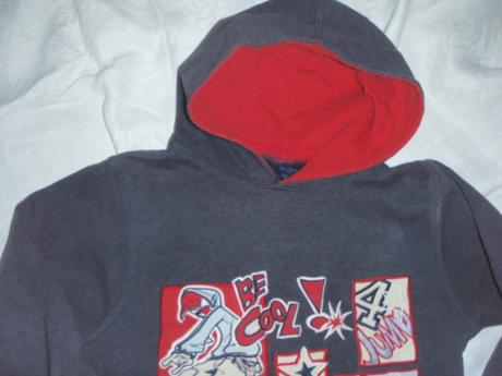 Bavlněná mikina pro skejťáky, 110