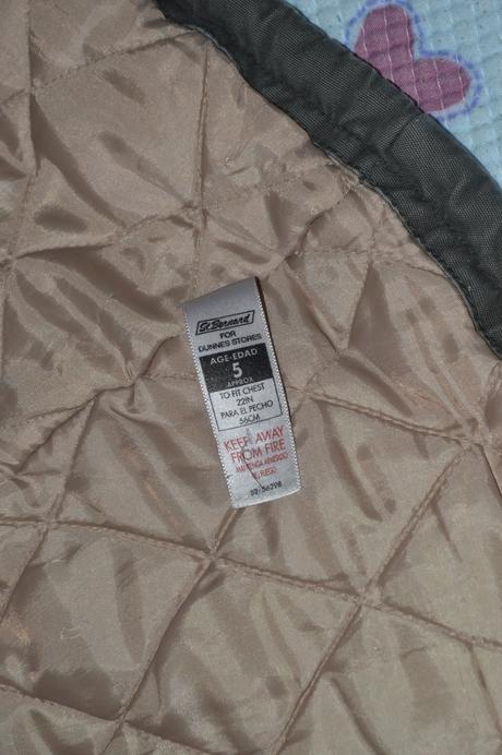 Zimní teplá přechodová bunda kabátek, st. bernard,110