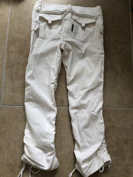 Bile 3/4 kalhoty tally weijl 32-34, tally weijl,32