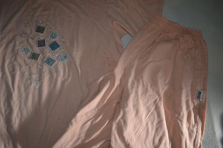 Dámské pyžamo, m/l,bavlna, l