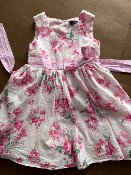 Ob/ šaty s růžemi - v.18/24 měs, george,92