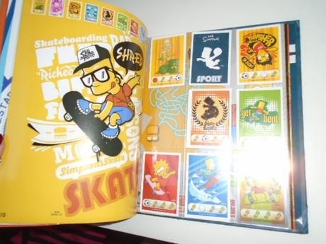 Album kniha simsonovi karty,