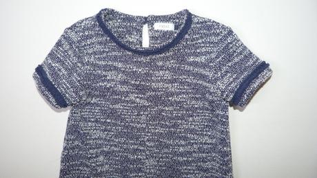 Bílo modré šaty, next,110