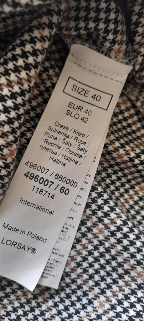 Orsay elegantní šaty s kapsami, orsay,40