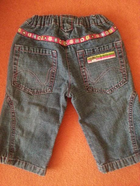 Teplejší džínky se zdobenými kapsami, name it,74