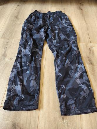 Zateplené šusťákové kalhoty, lewro,140