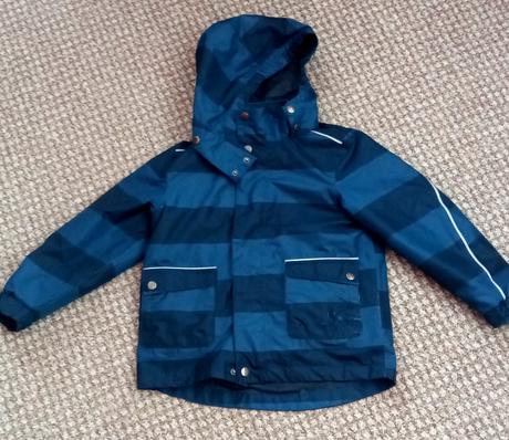 Modrá zimní bunda zn. tcm vel. 122/128, tcm,122