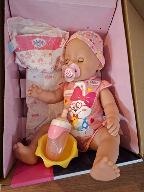 Zapf creation baby born s kouzelným dudlíkem holči, 