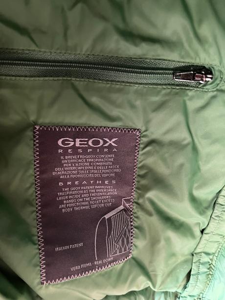 Lehká přechodová péřová bunda geox, geox,xl