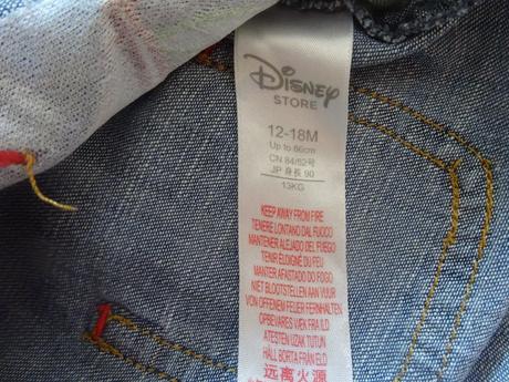 Riflové šaty s minnie, vel. 86, disney,86