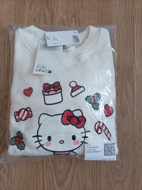 Mikina hello kitty h&m vel.122/128, h&m,122 / 128