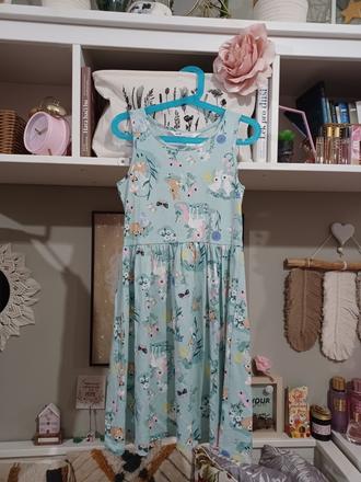 Zvířátkové šaty h&m 134/140, h&m,140