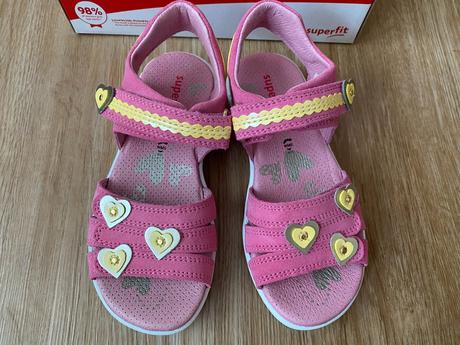 Dívčí letní sandálky superfit, superfit,30