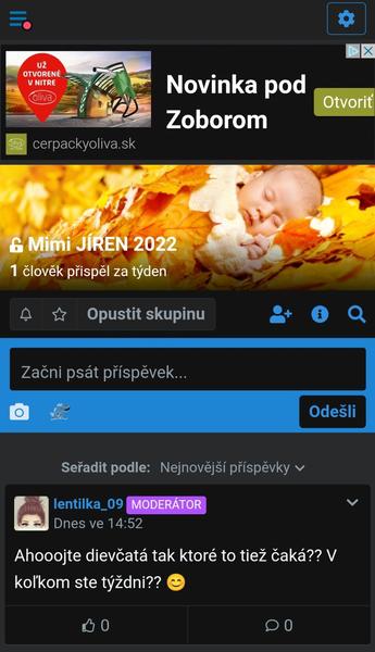 Připojte se ke skupině pro nastávající maminky.