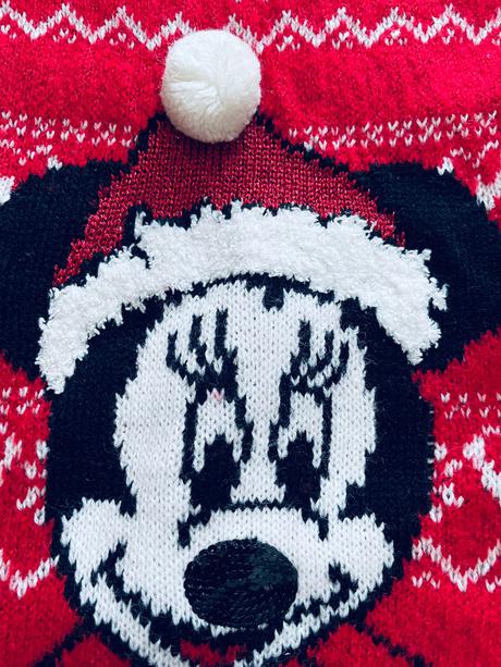 Svetr vánoční disney - v.4/5 let, 110