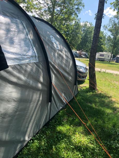 Jednou použitý stan colemann coastline 4 deluxe, coleman