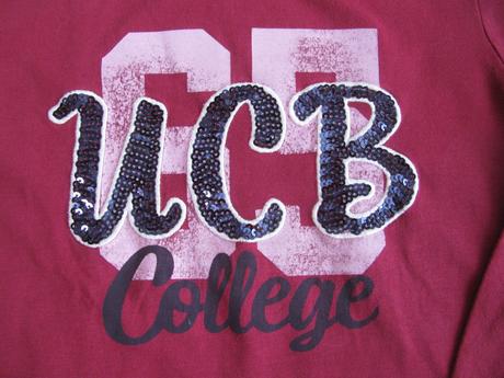 Vínově červené bavlněné tričko s nápisem benetton, benetton,128