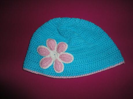 Hačkovaná čepička na zakázku vel. 1-3 roky, 92