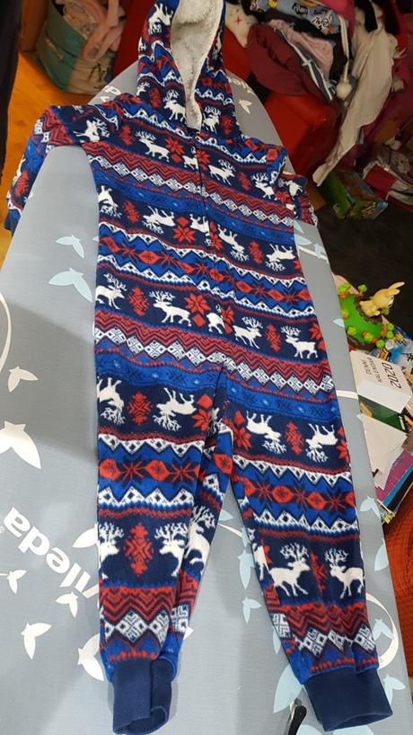 Fleesový overal velikost 2-3 roky (92-98cm), 92