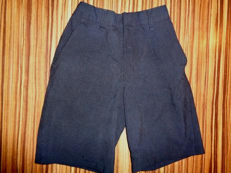 Super modré elegantní kraťasy, marks & spencer,128