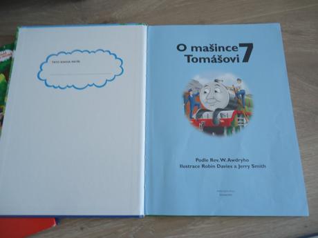 Knížky o mašince tomáš,