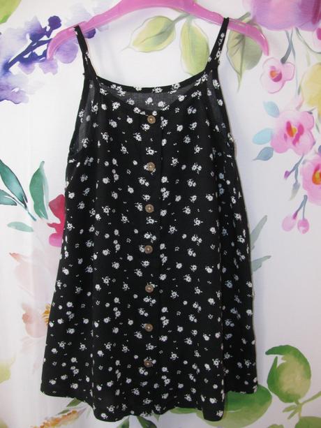 Letní černá blůzka, halenka, f&f,110