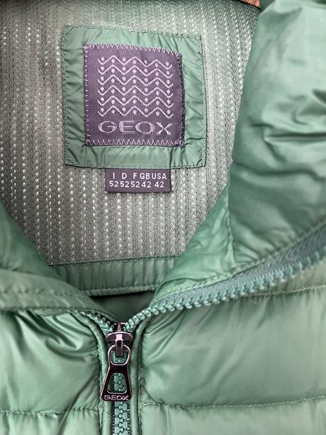 Lehká přechodová péřová bunda geox, geox,xl