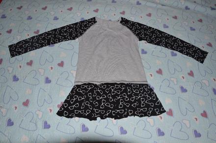 Bavlněné šaty, tunika vel. 134, český výrobek, 134