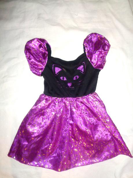 Karneval - kouzelnické šaty kočička -1,5-2 roky,