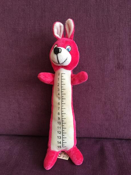 Plyšový lišáček s metrem, 