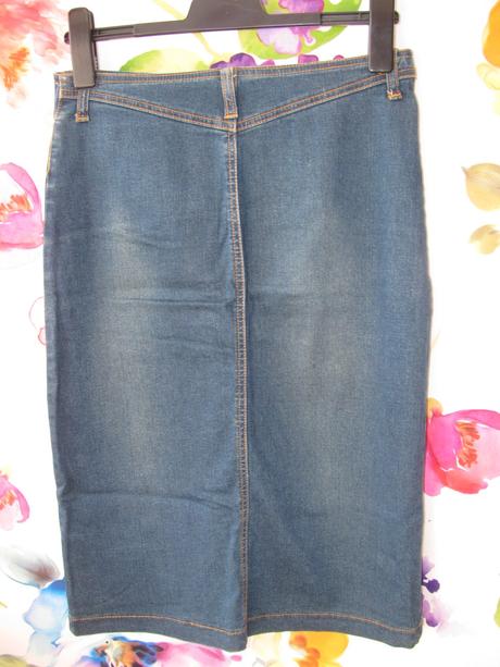 Dámská pružná džínová sukně, terranova,m