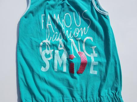 G227 dívčí letní šaty vel. 116-122, 116