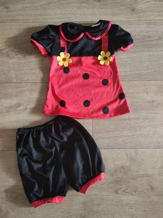 Karnevalový kostým beruška vel. 92, 