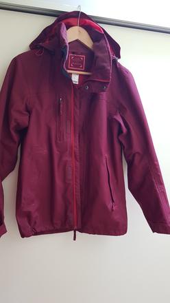 Dámská vínová červená bunda quechua s, quechua,s