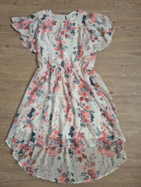 Květinové šaty, h&m,170