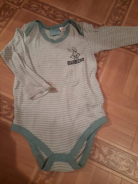 Klučičí body zvířátka a proužky vel. 74 - 80, h&m,74