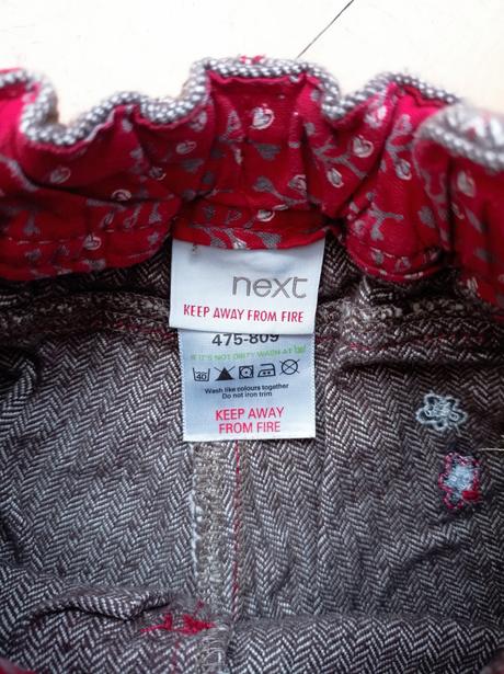 Kalhoty 62/68, next,62