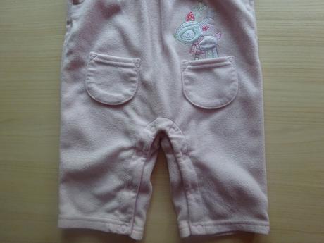 Fleesové kalhoty s laclem, vel. 74, f&f,74