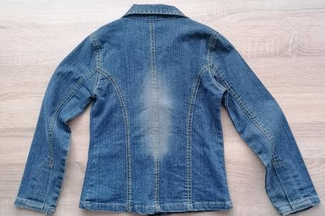 Džínové sako vel 128, kids fashion,128
