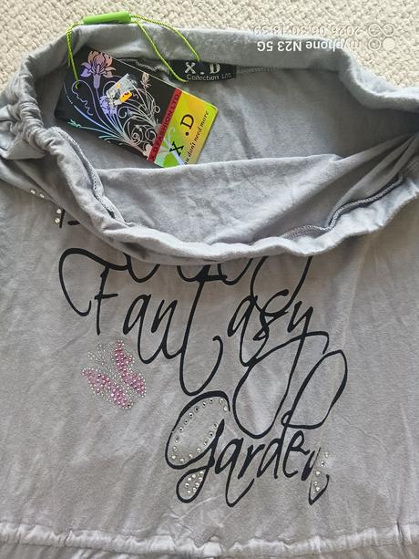 Baggy overal zn."x.d" vel."l/xl" šedá, l